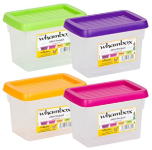 Wham Box & Lid Small Handy Storage Plastic Containers