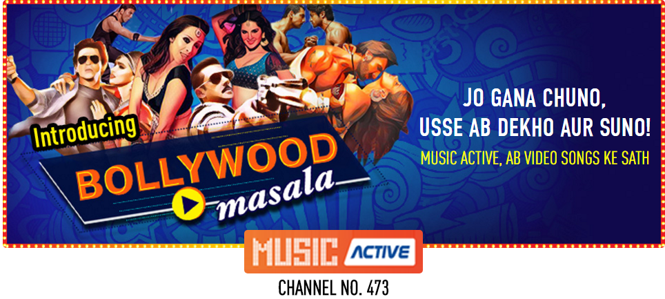 dish tv music active channel at rs.4