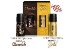 Buy Axe Dark & Gold Temptation Deo Combo for Rs 199 only + Free Delivery