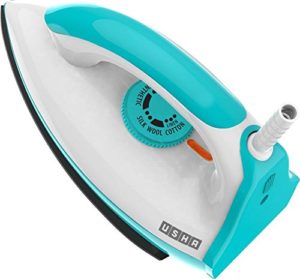 Amazon - Buy Usha EI 3602 1000-Watt Dry Iron (Icy Blue) at Rs 469