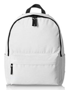 AmazonBasics Classic Backpack - White