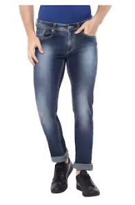 Buy Men's Branded Jeans at Upto 50% Discount + Extra 60% Cashback