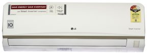 LG 1 Ton 3 Star Inverter Split AC (JS-Q12ATXD, White)