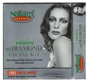 Nature Essence Ravishing Mini Diamond Facial Kit, 52g with Free Facewash, 60ml