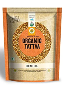 Organic Tattva Chana Dal, 500g