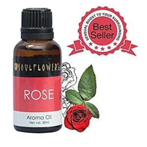 Soulflower Aroma Oil, Rose - 30ml