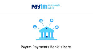 paytm payments bank