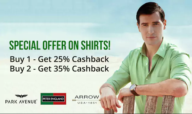 paytm shirts flash sale