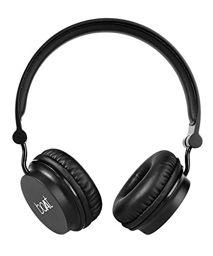 Amazon - Buy Boat Rockerz 400 On-Ear Bluetooth Headphones (Carbon Black) at Rs 999