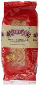 Amazon - Buy Borges Mini Fusilli Durum Wheat Pasta, 350g at Rs 74 only