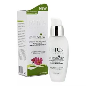 Amazon - Buy Lotus Herbals White Glow Intensive Skin Serum+ Moisturiser, 30ml at Rs 250