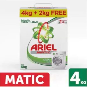 Ariel Matic Front Load Detergent Washing Powder 4kg + 2kg Free paytm