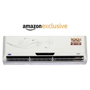 Carrier 1.5 Ton 5 Star Split AC (Esko, White) Rs 32990 amazon