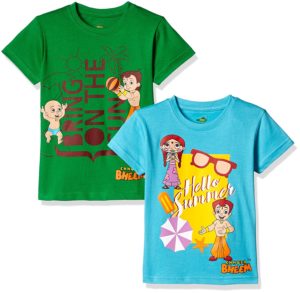 Chhota Bheem Boys' T-Shirt (Pack of 2) amazon 149