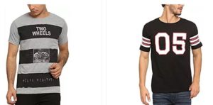 Men's T-shirts Starts at Just Rs.147 Only