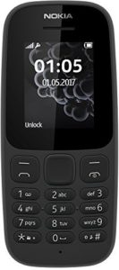 Nokia 105 (Black) 2017 at Rs 899