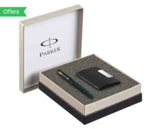 Parker Frontier GT Roller Ball Pen with Card Holder