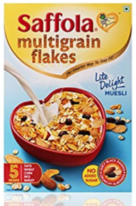 Saffola Multi-Grain Flakes Lite Delight – 400gm