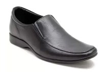 Franco Leone Black Leather Formal_shoes