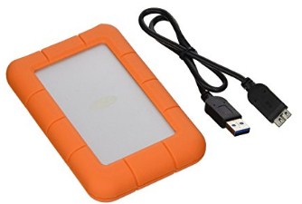 Seagate LaCie Rugged Mini 1TB External Hard Drive