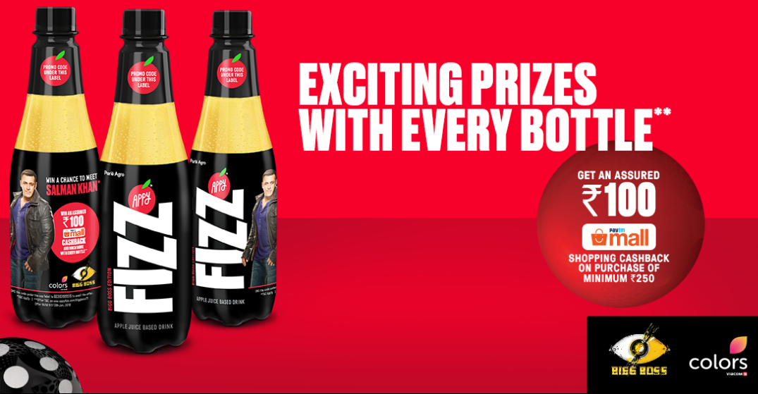 appy fizz paytmmall offer