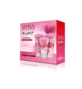 Lotus SPAHHH Luxury Spa Therapy Wild Rose Kit at rs.472