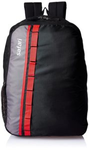 Safari 25 Ltrs Black Casual Backpack (Jump 2 Black)