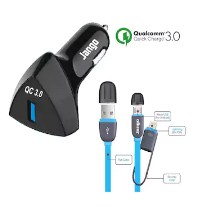 Jango Alien Qualcomm Certified Quick Charge 3.0 2.4A/18W Mobile Car Charger