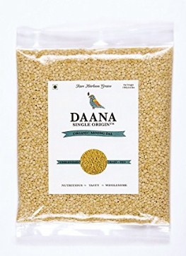 Daana Single Origin Organic Moong Dal, 1kg