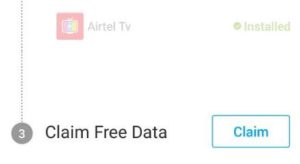 my airtel app claim your free 60 gb data