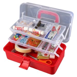 Buy Miamour Plastic Tool Box - Color May Vary for Rs.320 only