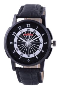 Buy Analog Black and White Dial Unisex Watch - AXG-0002 for Rs.111 with free shipping