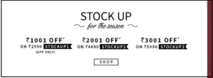 Ajio- Get upto 50% Off on Branded fashion Category1