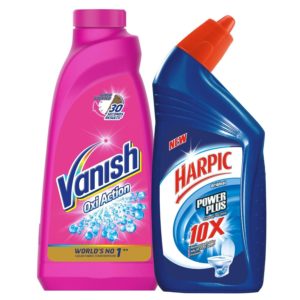 Amazon- Buy Harpic and Vanish