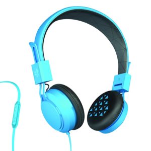 Buy JLab INTRO Premium On-Ear Headphones with Universal Mic, Blue for Rs.599 only