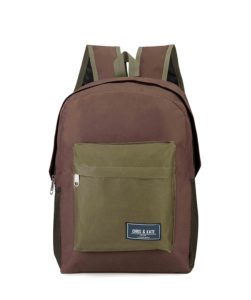 Chris & Kate Brown School Bag | College Bag | Casual Backpack (21 litre)