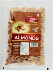 D'Nature Freshcalifornia Raw Almonds 250Gms 1Pc D'Nature Freshcalifornia Raw Almonds 250Gms 1Pc