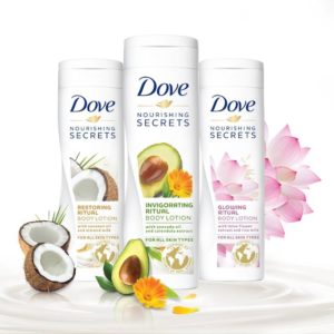 Dove body lotions at flat 43% off