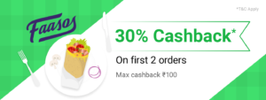 Faasos Phonepe Offer