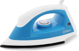 Flipkart - Billion 1000 W, 1100W Dry Iron at 63-65% off