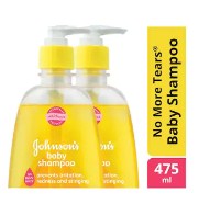 Johnson's Baby Shampoo - No More Tears 475 ml (Pack of 2)