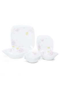 Paytm- Buy Corelle Square Round Elegant City 21 Pcs Dinner Set