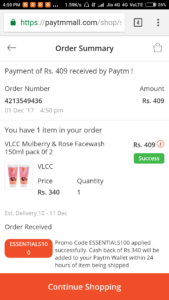 Proof of 100% Cashback on VLCC