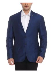 Raymond Dark Grey Wool And Blended Blazer