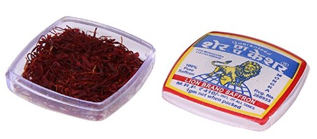 Lion Brand 100% Pure Mongra Organic Saffron - 1 Gm