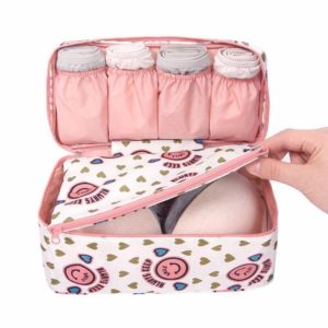 Amazon- Buy AEXiVE Multifunctional Bra Underwear Organizer Travel Bag With Handle at Rs 99