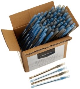 Amazon - Buy AmazonBasics Ballpoint Pens (Pack of 100)