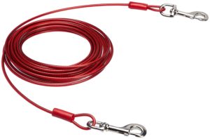 Amazon - Buy AmazonBasics Tie-Out Cable for Dogs 30 Feet