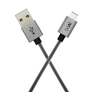 Amazon - Buy Boat TypeC-A500 Type C Cable (Grey) at Rs 399