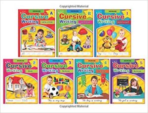 Amazon- Buy Cursive Writing Book (Set of 7 Books) at Rs 346